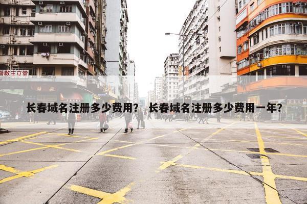 长春域名注册多少费用？ 长春域名注册多少费用一年？