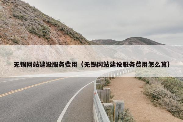 无锡网站建设服务费用（无锡网站建设服务费用怎么算）