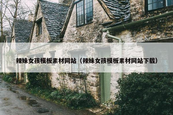 辣妹女孩模板素材网站（辣妹女孩模板素材网站下载）