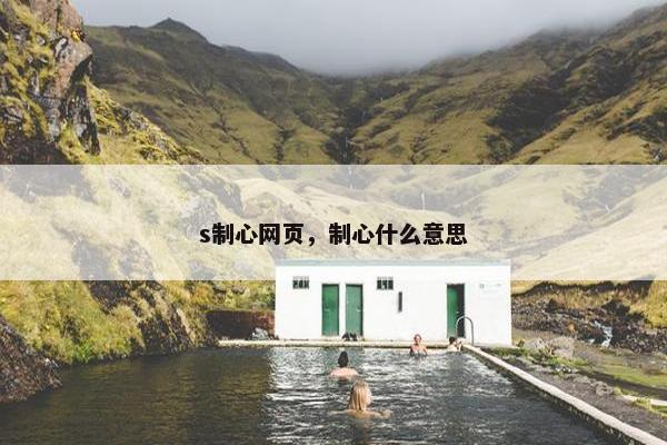 s制心网页，制心什么意思