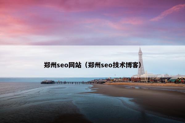郑州seo网站（郑州seo技术博客）