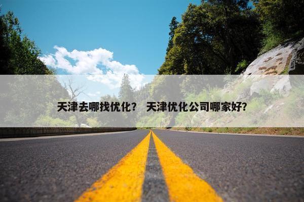 天津去哪找优化？ 天津优化公司哪家好？
