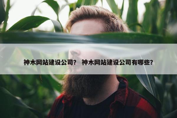 神木网站建设公司？ 神木网站建设公司有哪些？