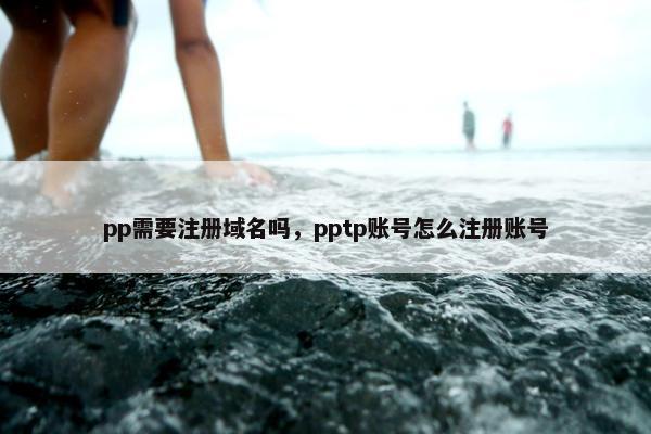 pp需要注册域名吗，pptp账号怎么注册账号