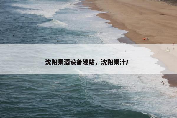 沈阳果酒设备建站，沈阳果汁厂