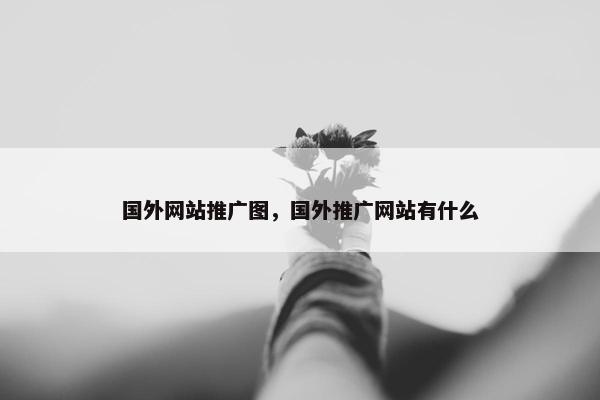 国外网站推广图，国外推广网站有什么