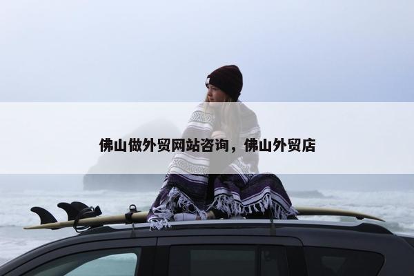 佛山做外贸网站咨询，佛山外贸店