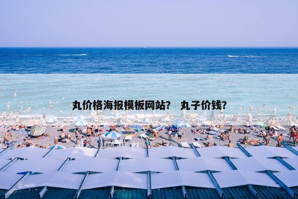 丸价格海报模板网站？ 丸子价钱？