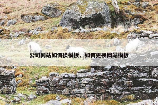 公司网站如何换模板，如何更换网站模板