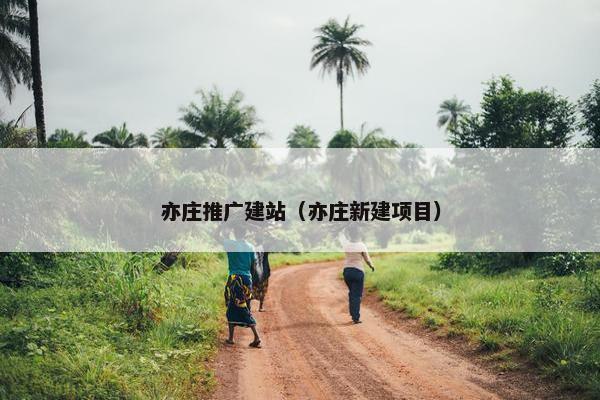 亦庄推广建站（亦庄新建项目）