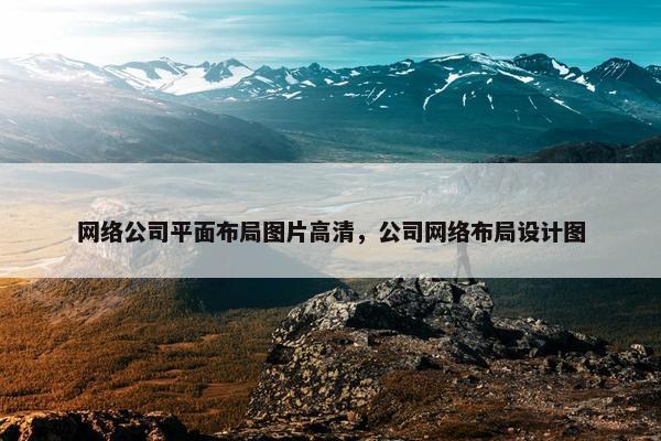 网络公司平面布局图片高清，公司网络布局设计图