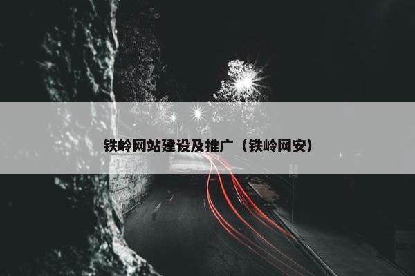 铁岭网站建设及推广（铁岭网安）