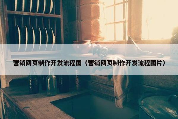 营销网页制作开发流程图（营销网页制作开发流程图片）