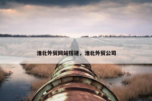 淮北外贸网站搭建，淮北外贸公司