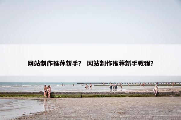 网站制作推荐新手？ 网站制作推荐新手教程？
