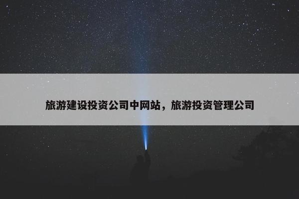 旅游建设投资公司中网站，旅游投资管理公司