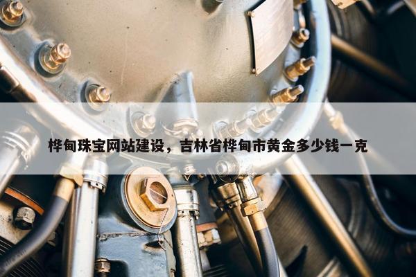 桦甸珠宝网站建设，吉林省桦甸市黄金多少钱一克