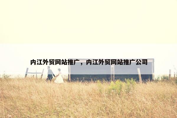 内江外贸网站推广，内江外贸网站推广公司