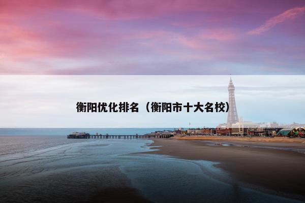 衡阳优化排名（衡阳市十大名校）