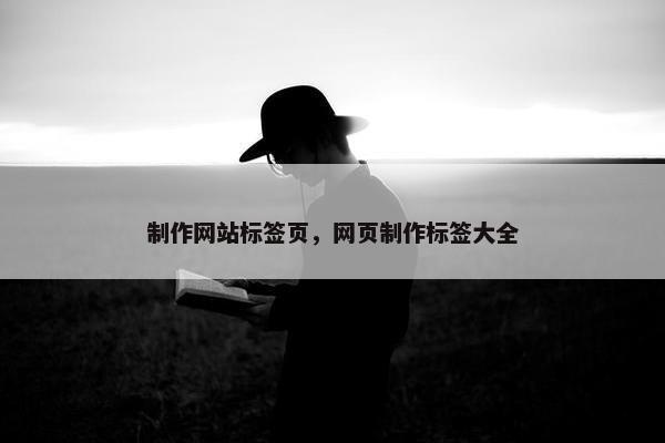 制作网站标签页，网页制作标签大全