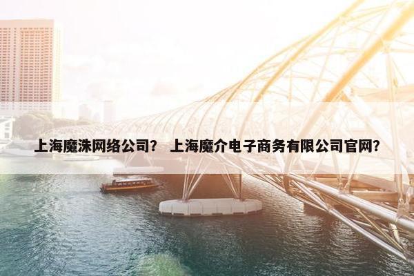 上海魔洙网络公司？ 上海魔介电子商务有限公司官网？