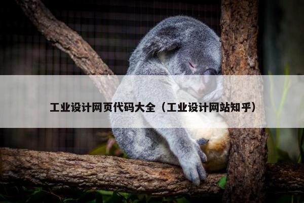 工业设计网页代码大全（工业设计网站知乎）