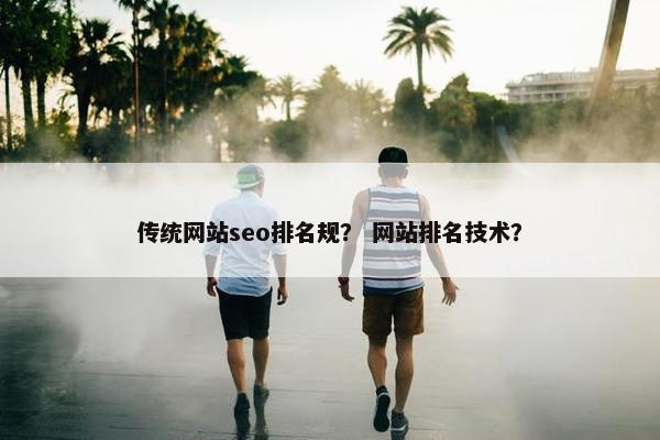 传统网站seo排名规？ 网站排名技术？