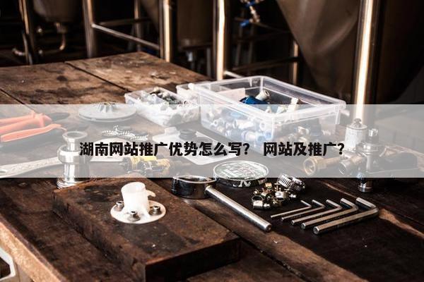 湖南网站推广优势怎么写？ 网站及推广？