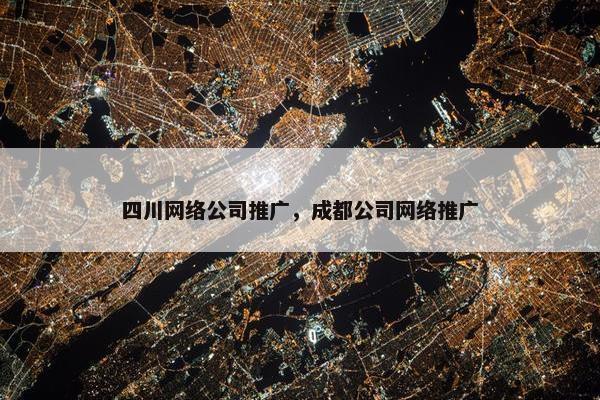 四川网络公司推广，成都公司网络推广