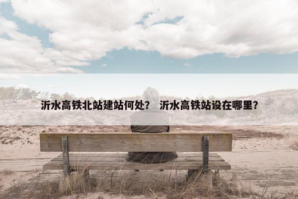 沂水高铁北站建站何处？ 沂水高铁站设在哪里？