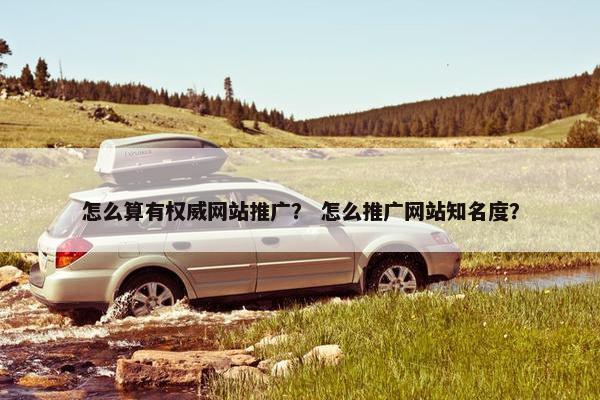 怎么算有权威网站推广？ 怎么推广网站知名度？