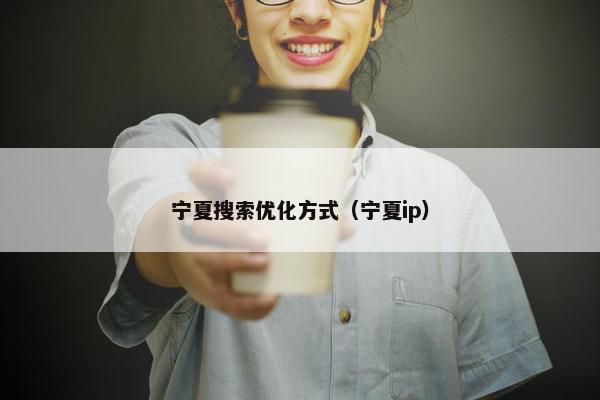 宁夏搜索优化方式（宁夏ip）