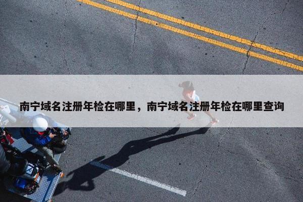 南宁域名注册年检在哪里，南宁域名注册年检在哪里查询