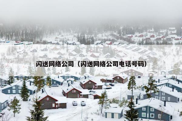 闪送网络公司（闪送网络公司电话号码）