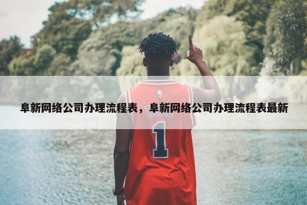 阜新网络公司办理流程表，阜新网络公司办理流程表最新