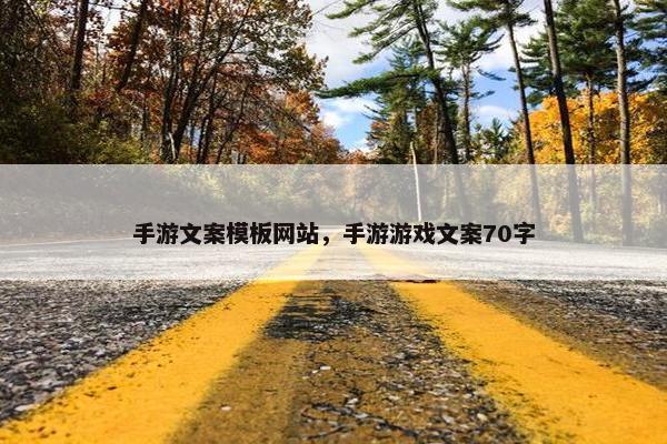 手游文案模板网站，手游游戏文案70字