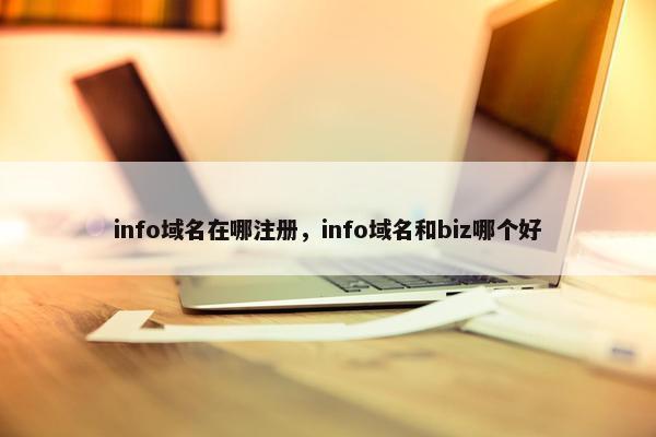 info域名在哪注册，info域名和biz哪个好