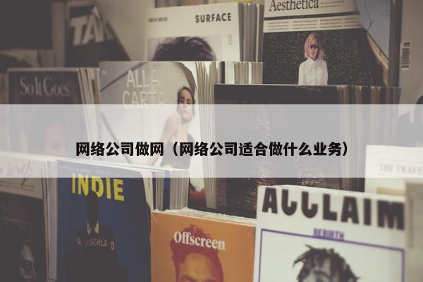 网络公司做网（网络公司适合做什么业务）
