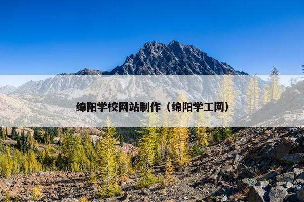 绵阳学校网站制作（绵阳学工网）