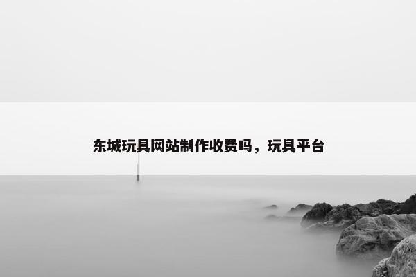 东城玩具网站制作收费吗，玩具平台