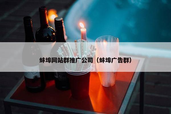 蚌埠网站群推广公司（蚌埠广告群）