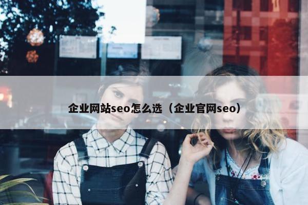 企业网站seo怎么选（企业官网seo）