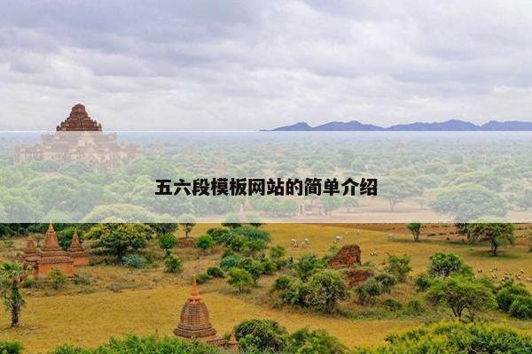 五六段模板网站的简单介绍