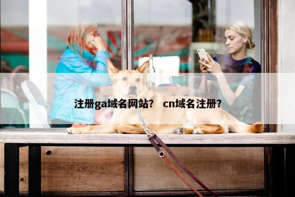 注册ga域名网站？ cn域名注册？