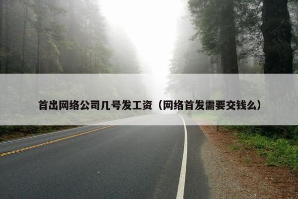 首出网络公司几号发工资（网络首发需要交钱么）