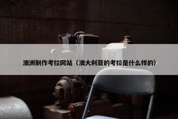 澳洲制作考拉网站（澳大利亚的考拉是什么样的）