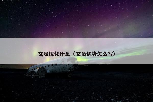 文员优化什么（文员优势怎么写）