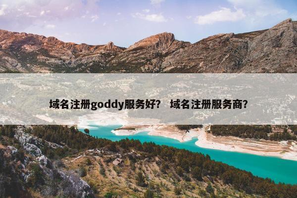 域名注册goddy服务好？ 域名注册服务商？