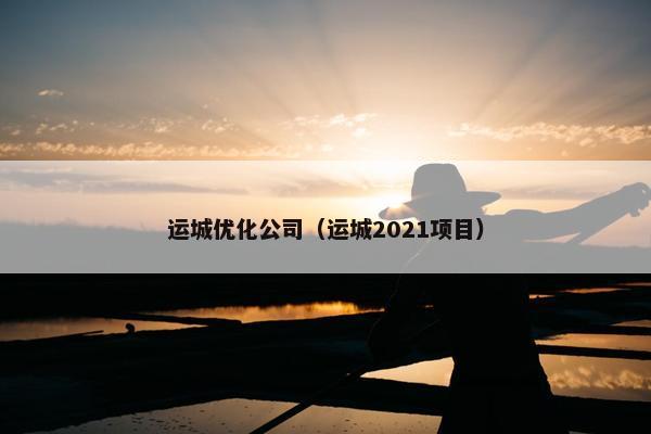 运城优化公司（运城2021项目）