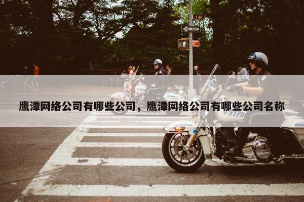 鹰潭网络公司有哪些公司，鹰潭网络公司有哪些公司名称